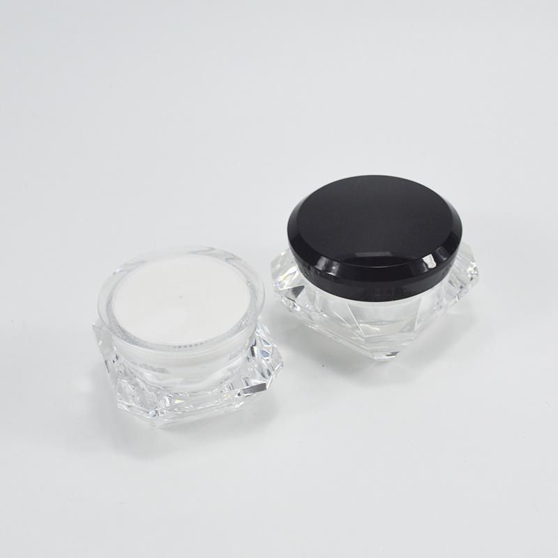 Hot Sell Plastic Acrylic 30g 50g Cream Jar Eye Cream Bottle