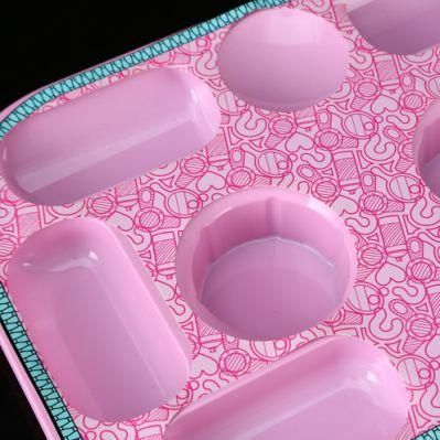 High-Grade Printing Pink Plastic Blister Tray for Cosmetics Packaging