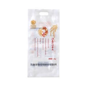 Moisture Seepage Resistance PE Film Printed Rice Carrier Bag Vest Bag Plastic Package