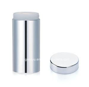 13 Oz HDPE Silver Chromed Plastic Canister Plastic Bottle