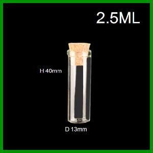 Wholesale 13X75mm Glass Test Tube with Cork