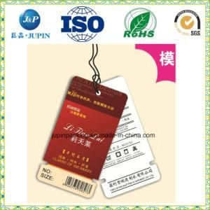 New Arrival Cheap Custom Die Cut Kraft Paper Hang Tag for Sock Tags and Labels (jp-t019)