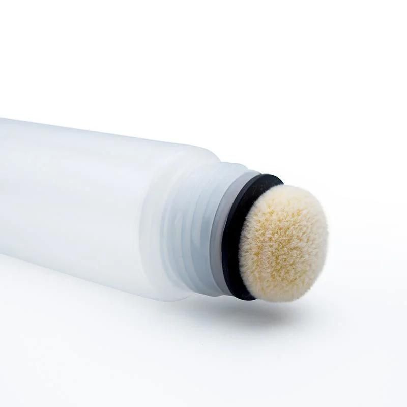 Flocking Brush Tube PE Silicone Brush Plastic Soft Tube Skin-Cleaning