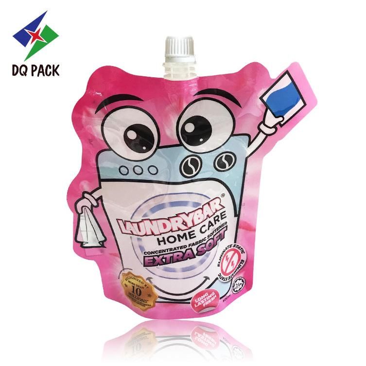 Special Shape Detergent Pakcaging Stand up Pouch with Spout