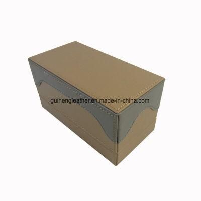 Guestroom Leatherette Tea and Coffee Box with Lid