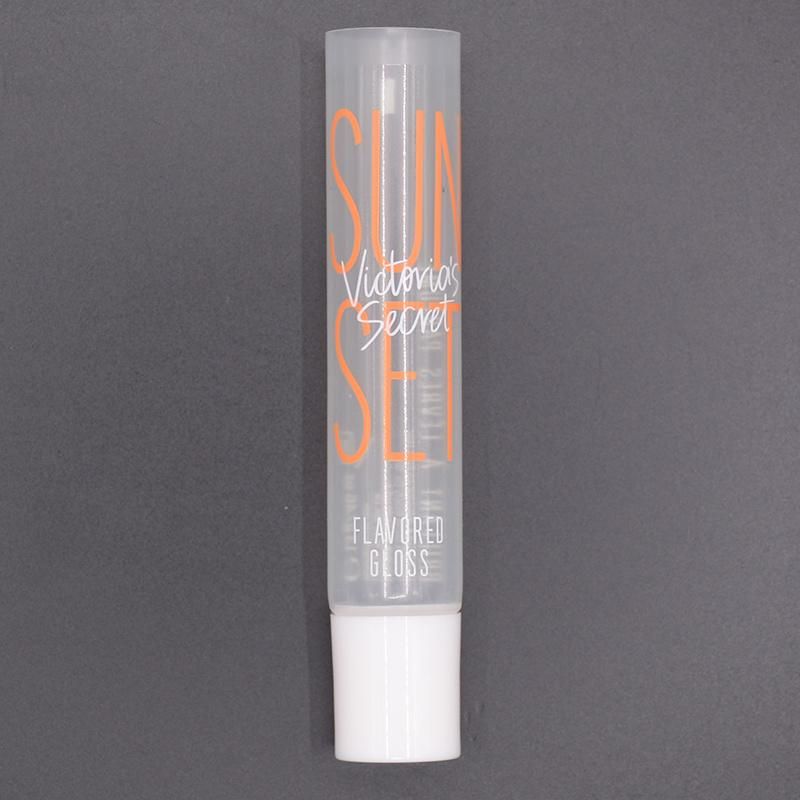Custom Logo Printed Empty Squeeze Lip Balm Plastic Packaging