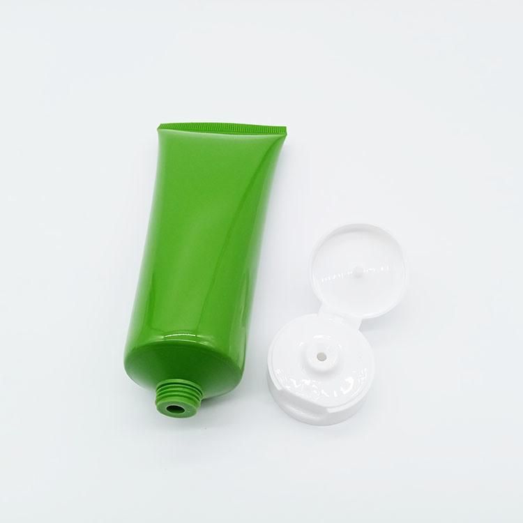 Plastic Tube for Hand Cream Green Empty Sunscreen Cream Tubes