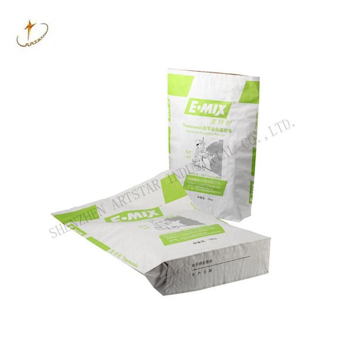 25kg 4 Layer Kraft Paper Flour Sack Bag