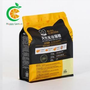 Matte Plastic Zipper Bag/Pouch for Pet Food Packaging (dog/cat/bird/fish) , Side Gusset Bag, Stand up Bag, Manufacturer