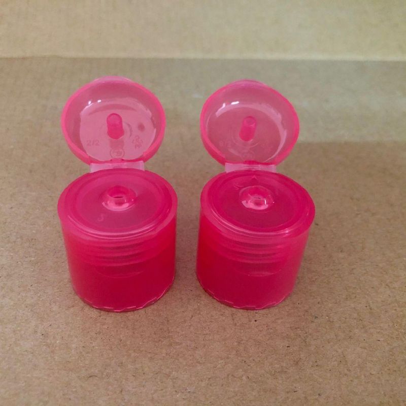 Factory Cheap Price Various Sizes Non Spill Liquid Detergent Bottle Using 24mm Plastic Flip Top Cap Lids