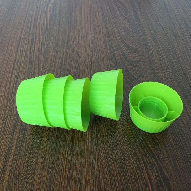 Screw Striped Closure Plastic Bottle Cap