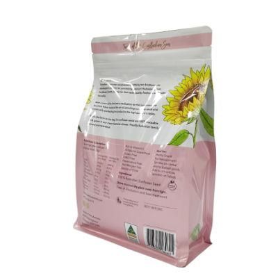 Top Quality Food Plastic Bag Kraft Food Packaging Dried Food Packaging with Slider Zipper