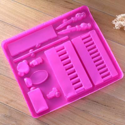 Custom Pink Plastic Tray for Stationery Packaging