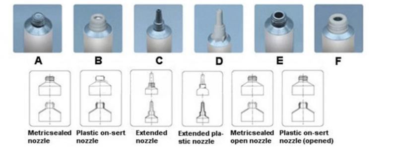 Empty Laminated Aluminium Plastic Mini Toothpaste Tube