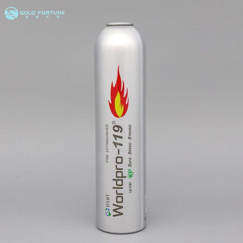 High Pressure Aerosol Fire Extinguisher Aluminum Can Wholesale