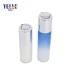 OEM 15ml 30ml Acrylic Transparent Blue Airless Pump Bottle