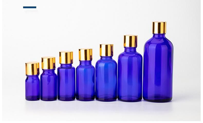 Blue Essential Oil Bottle for Perfume