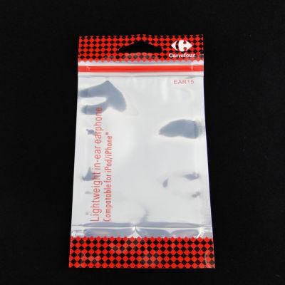 Hot Sale Laminated Earphone Zipper Bag