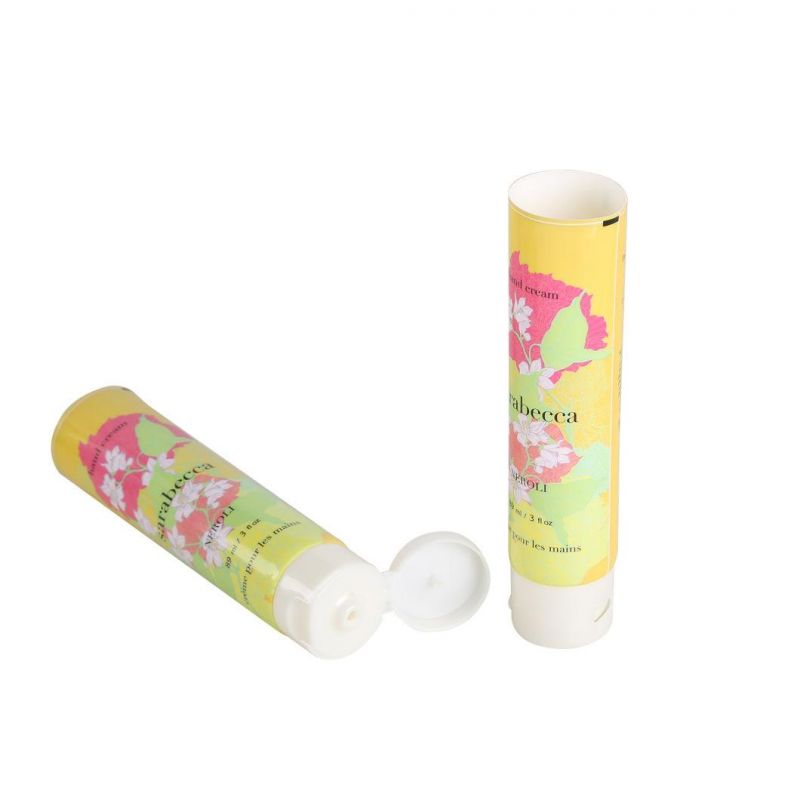 OEM Cosmetic Soft Tube Packaging for Skin Care Tube with Safe Ring Flip Cap