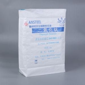 Paper Printed PP Woven Bag Block Bottom Valve Bag Flour Bag