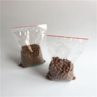 Factory Direct Resealable LDPE Clear Plastic Ziplock Bags