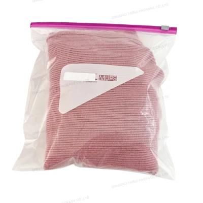 Leakproof Slider Zipper Sandwich Size Ziplock Slider Bag in Color Box Easy Open Tracking Slider Bag