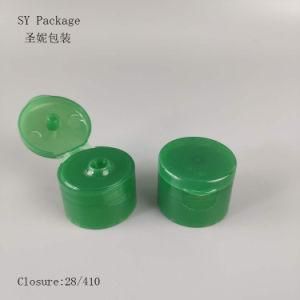 Customized Color 28/410 PP Material Plastic Flip Top Cap Bottle Lid