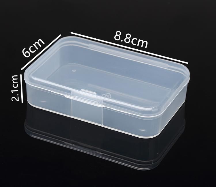 Plastic Hardware Attached Lid Container Packaging Custom Product Box Design Printing