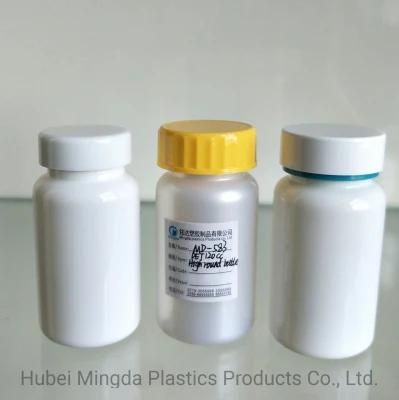 Pet/HDPE MD-583 120ml Plastic Bottle for Medicine/Food/Health Care Products Packaging