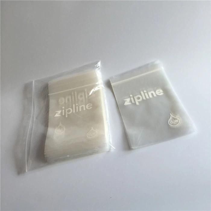 LDPE Biodegradable Disposable Printed Plastic Packing Ziplock Pouch