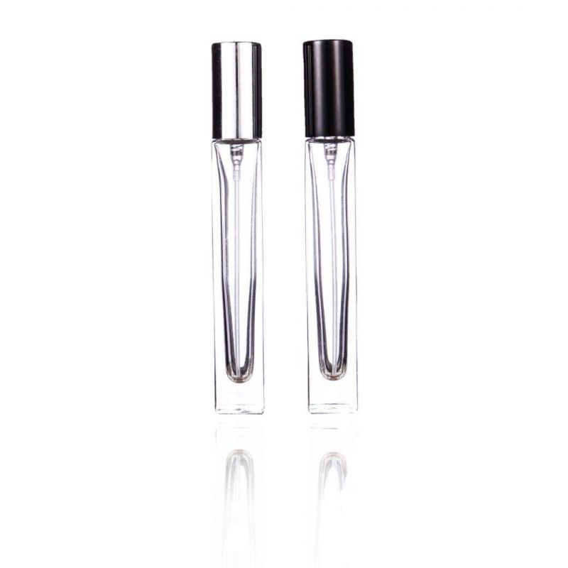 10ml Refillable Press Pump Glass Spray Bottle Oils Liquid Container Perfume Atomizer Travel