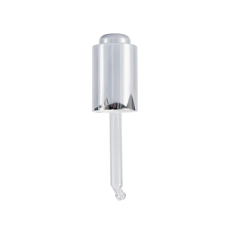 18mm Plating Aluminium Push Dropper Pump