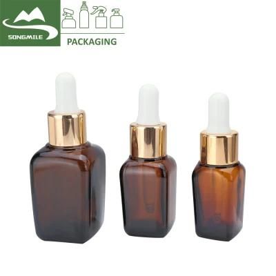 Classic Amber Color Essential Oil Bottle