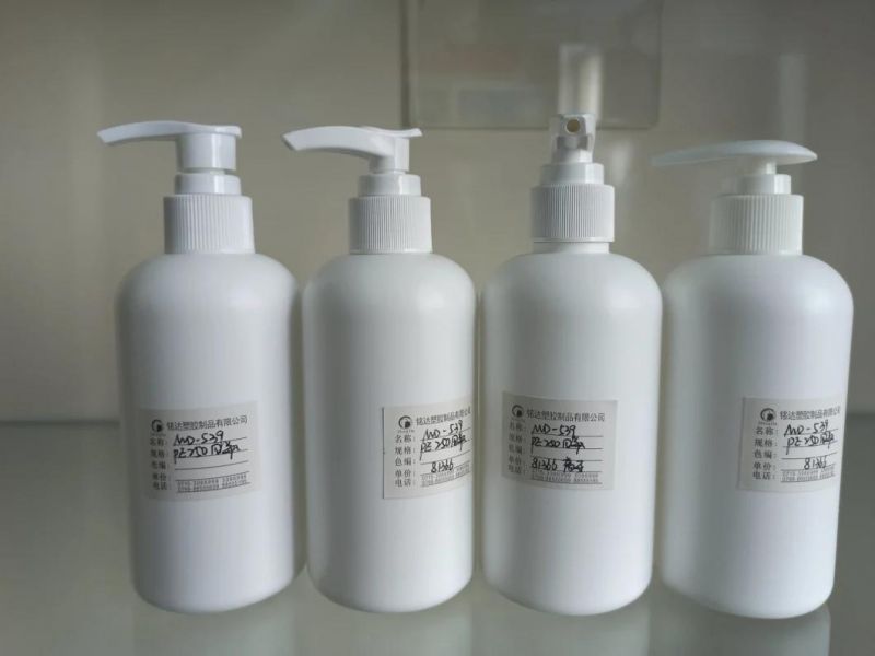 HDPE MD-539 250ml Plastic Bottle for Shampoo Cosmetic