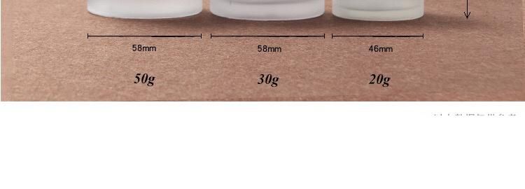 20ml 30ml 40ml 60ml 80ml 100ml 120ml Travel Lotion Bottles with Silver Caps