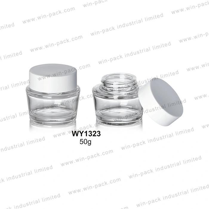 Cosmetic Plastic PETG Material Jar for Cream Skin Care Package in Factory Price