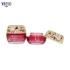 30g 50g Red Luxury Round Glass Cosmetic Cream Jar Facial Lotion Jar