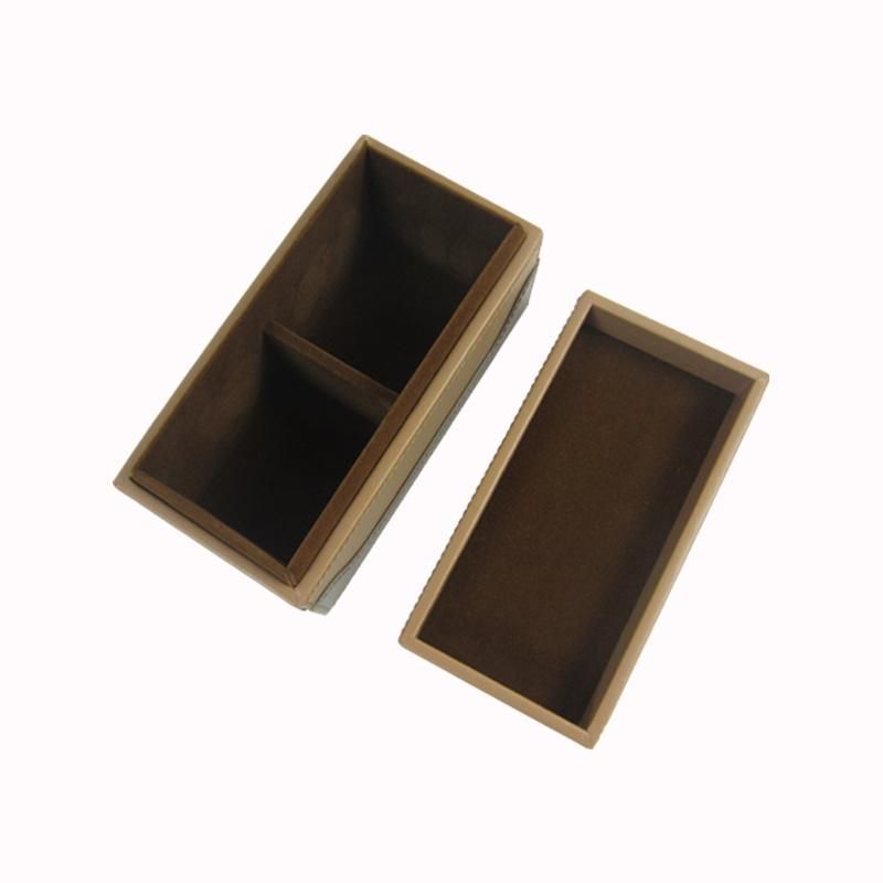 Guestroom Leatherette Tea and Coffee Box with Lid