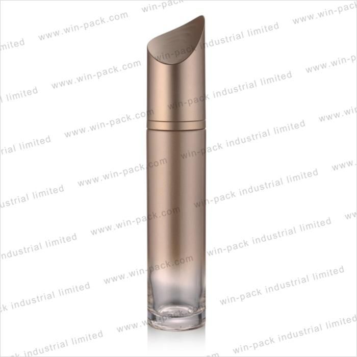 New Design Cosmetic Packaging Bottle 40ml 100ml 120ml Glass Lotion Bottle with Pump Cap