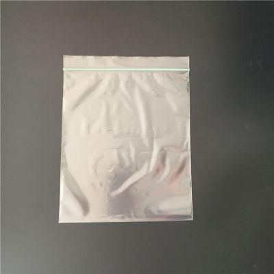 Clear Transparent with Logo Mini Size LDPE Polythene Reusable Plastic Packaging Zipper Zip Lock Bag for Clothing