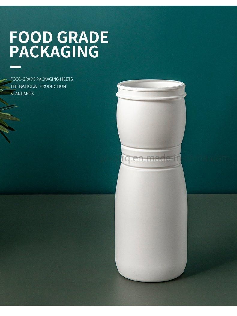 700ml HDPE Food Grade Plastic Child Food Bottle for Puff Biscuit Snacks Packing