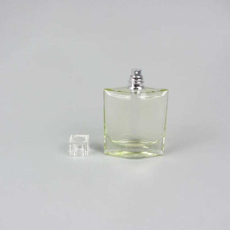 Bulk Empty Simple Art Crimp Glass Perfume Spray Bottles 100ml