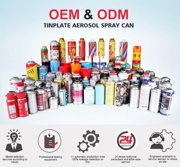 Wholesale Empty Tinplate Can for Car Cleaner