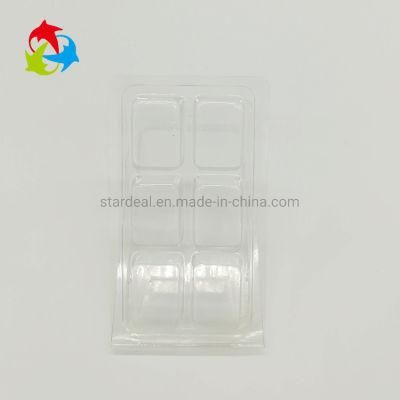 Clear Plastic Blister Wax Tart Melt Clamshell Packaging