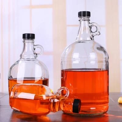 1 Gallon Wine Glass Carboy, Big Glass Water Bottle Wine Bottle