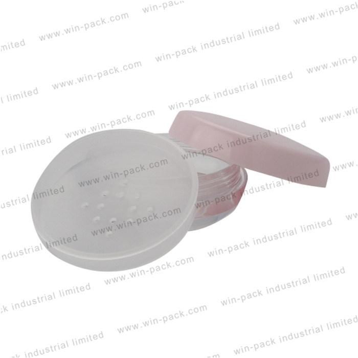 Hot Saling Cosmetic Packaging Clear Plastic Travel Powder Case in Factory Price