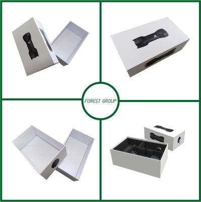 Simple Design White Paper Box for Flashlight Packing
