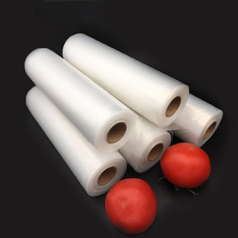 China Manufacturer Embossed Vacuum Packaging Bag Rolls