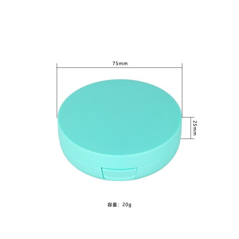 Latest Design Colorful Fashion Two-Layer Air Cushion Bb Foundation Case Empty Cases with Mirror