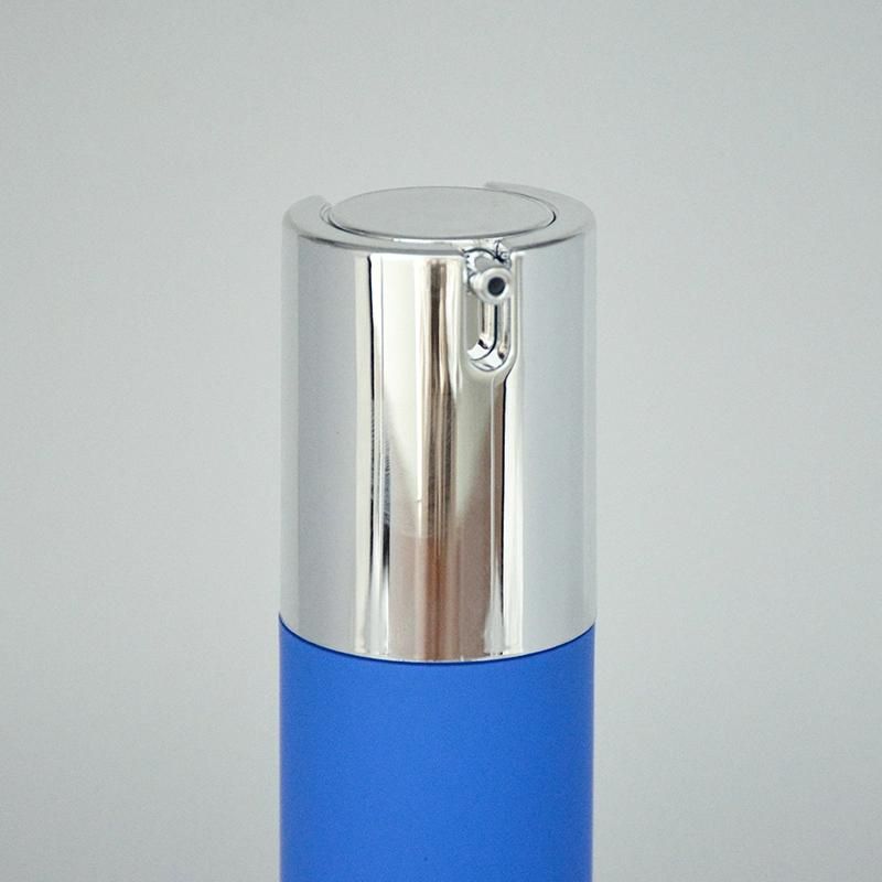 Hot Sale Airless Bottle Silver Cream Bottle with High Quality